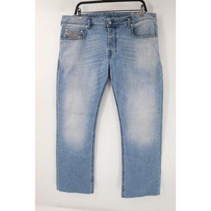 Diesel Jeans Mens 36 38x29 Zatiny 084cu Regular Bootcut Fit Stretch‎ Button Fly